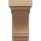 Ekena Millwork 6"W x 12"D x 12"H Classic Warren Rough Cedar Woodgrain TimberThane Corbel, Primed Tan CORUR06X12X12WARRCPR - alternate 6